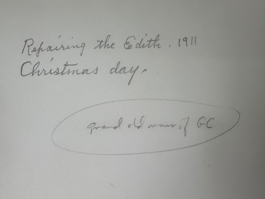 Kolb Brothers' Photography Studio On The South Rim Of The Grand Canyon Photograph Repairing The Edith Boat 1911 Christmas Day 7 X 5 [Photo 7]