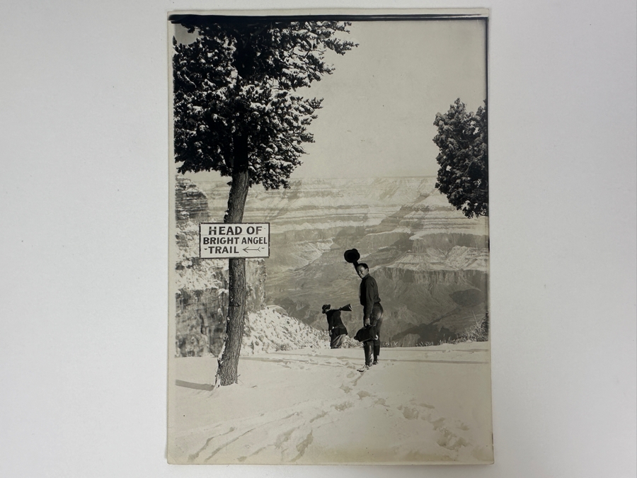 Kolb Brothers' Photography Studio On The South Rim Of The Grand Canyon Photograph Stamped On Verso Emery C. Kolb - Kolb Brothers Explorers 5 X 7 [Photo 2]