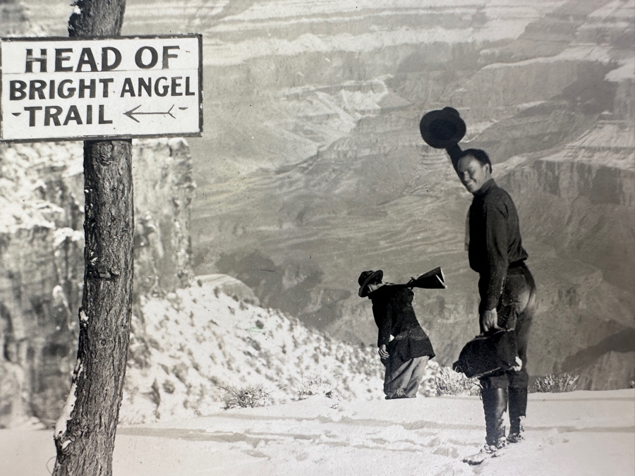Kolb Brothers' Photography Studio On The South Rim Of The Grand Canyon Photograph Stamped On Verso Emery C. Kolb - Kolb Brothers Explorers 5 X 7 [Photo 5]