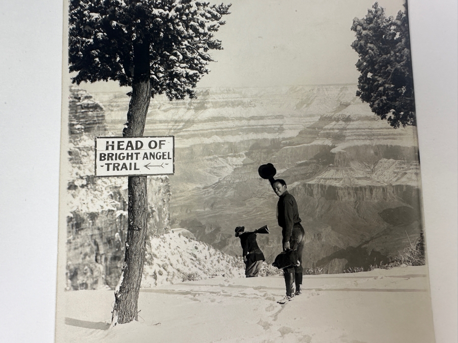 Kolb Brothers' Photography Studio On The South Rim Of The Grand Canyon Photograph Stamped On Verso Emery C. Kolb - Kolb Brothers Explorers 5 X 7 [Photo 3]