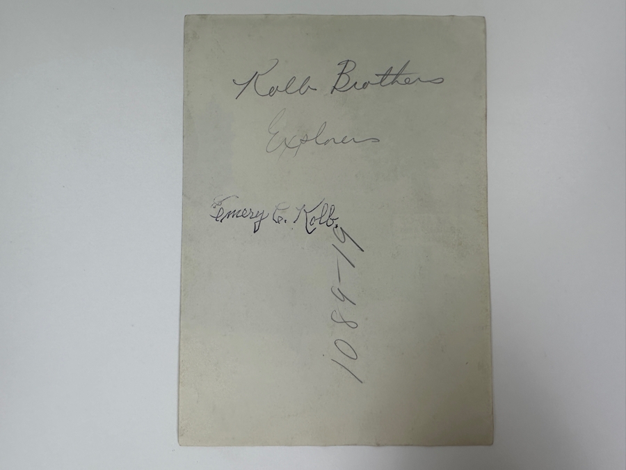 Kolb Brothers' Photography Studio On The South Rim Of The Grand Canyon Photograph Stamped On Verso Emery C. Kolb - Kolb Brothers Explorers 5 X 7 [Photo 8]