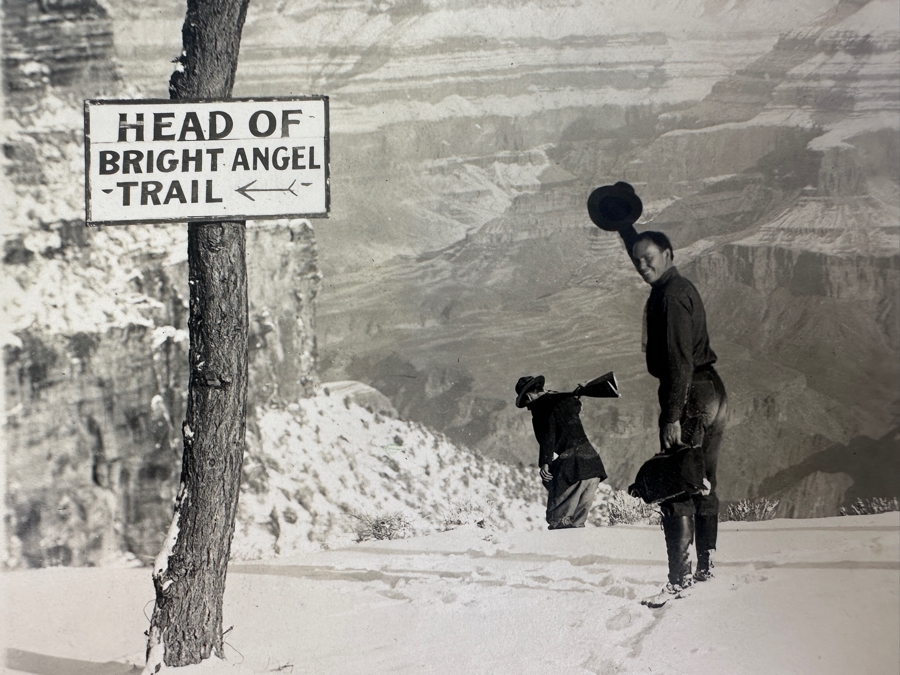 Kolb Brothers' Photography Studio On The South Rim Of The Grand Canyon Photograph Stamped On Verso Emery C. Kolb - Kolb Brothers Explorers 5 X 7 [Photo 4]