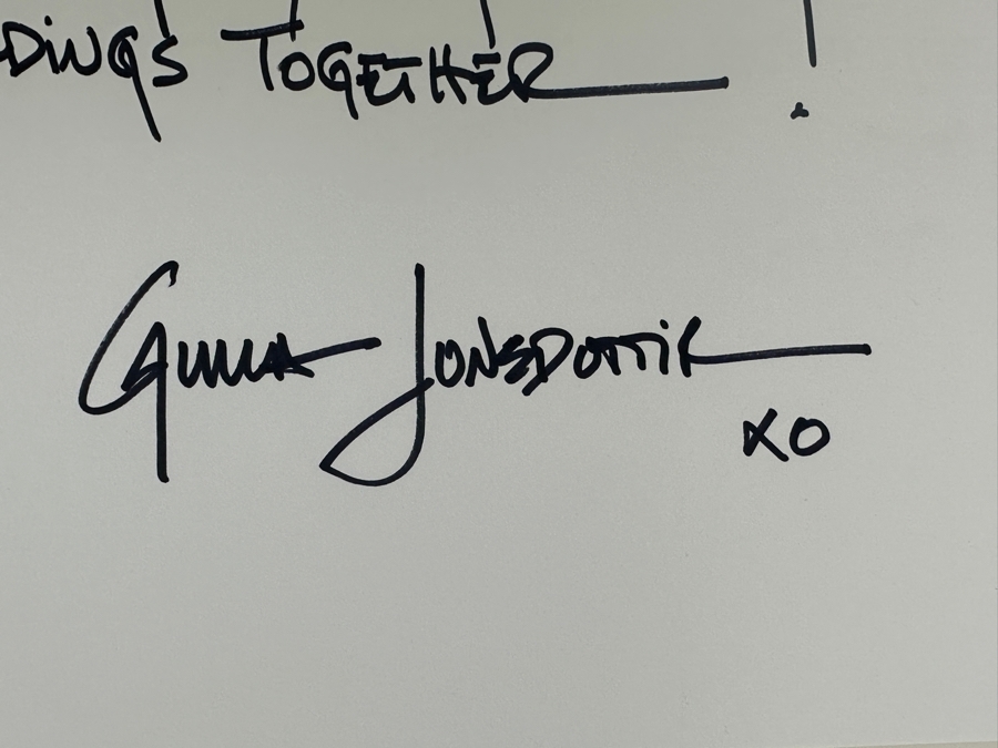 Gulla Jonsdottir Signed Hardcover Book Art Is Not Separate From Life And Life Is Not Separate From Architecture [Photo 3]