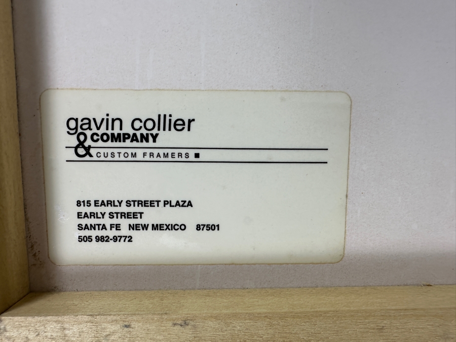 Dan Budnik (1933-2020, American) Signed Gelatin Silver Print Photograph Of Georgia O'Keeffe At Ghost Ranch With Pots By Juan Hamilton, New Mexico 1975 18 X 13 Estimate $4,000-$6,000 [Photo 19]