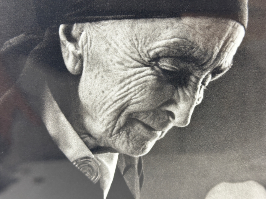 Dan Budnik (1933-2020, American) Signed Gelatin Silver Print Photograph Of Georgia O'Keeffe At Ghost Ranch With Pots By Juan Hamilton, New Mexico 1975 18 X 13 Estimate $4,000-$6,000 [Photo 7]