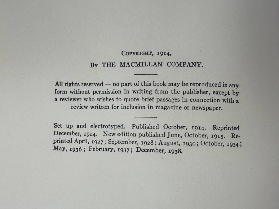 Signed Hardcover Book 1938 Printing Through The Grand Canyon From Wyoming To Mexico Signed By Ellsworth L. Kolb [Photo 14]