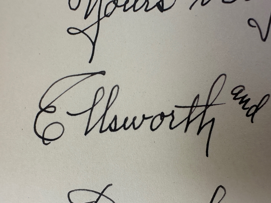 Signed Hardcover Book 1938 Printing Through The Grand Canyon From Wyoming To Mexico Signed By Ellsworth L. Kolb [Photo 11]