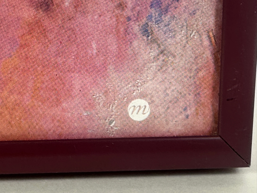 Vintage Framed Marc Chagall Exhibition Poster Musee National Message Biblique - The Marc Chagall National Museum (Chagall Biblical Message) 16 X 23.5 [Photo 6]