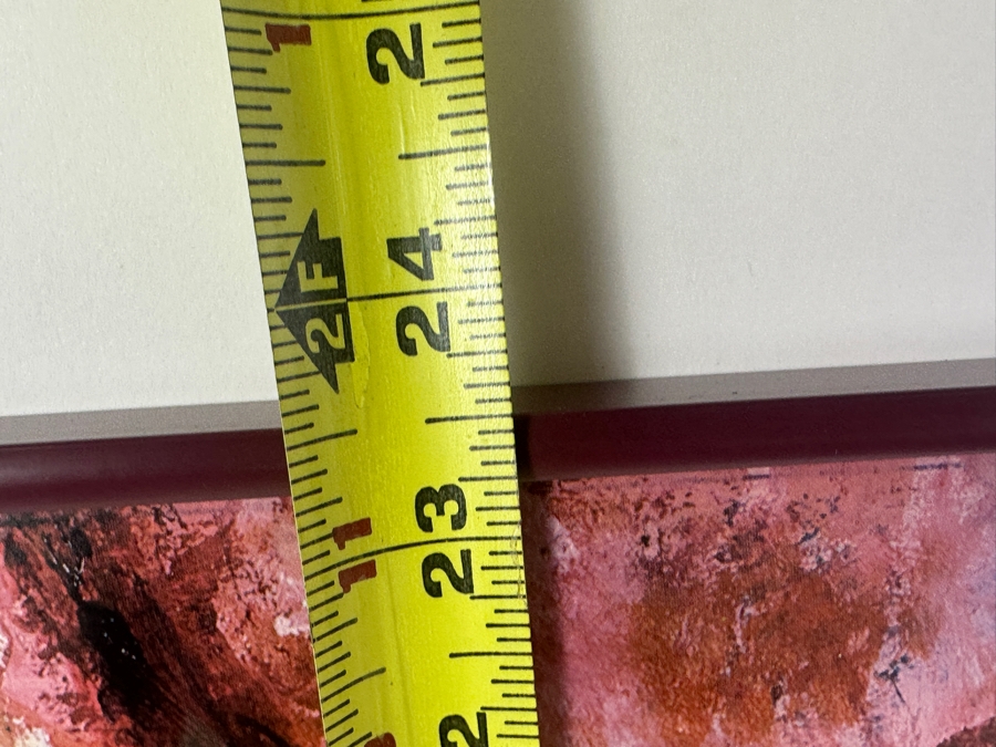 Vintage Framed Marc Chagall Exhibition Poster Musee National Message Biblique - The Marc Chagall National Museum (Chagall Biblical Message) 16 X 23.5 [Photo 11]