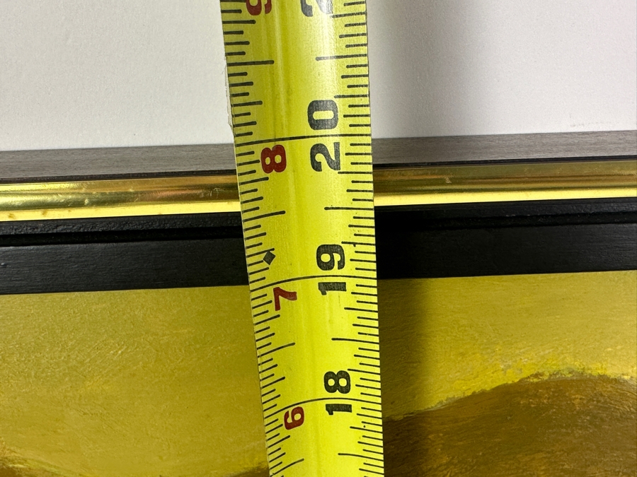 Mary Gehr (1910-1997, American) Original Modernist Acrylic Painting Titled 'Tigani: Island Of Samos Greece' 21 X 19 [Photo 10]