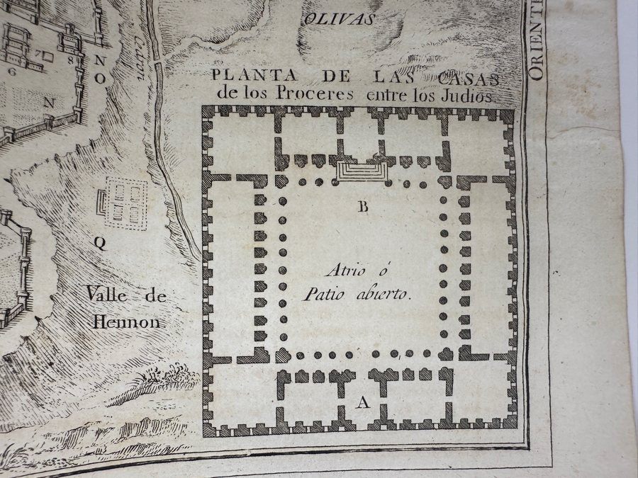 Antique 1825 Hardcover Book Introduction To The Holy Scripture The Device for Understanding With Greater Ease And Clarity The Holy Bible Volume One Madrid With Maps And Illustrations - See Photos [Photo 23]