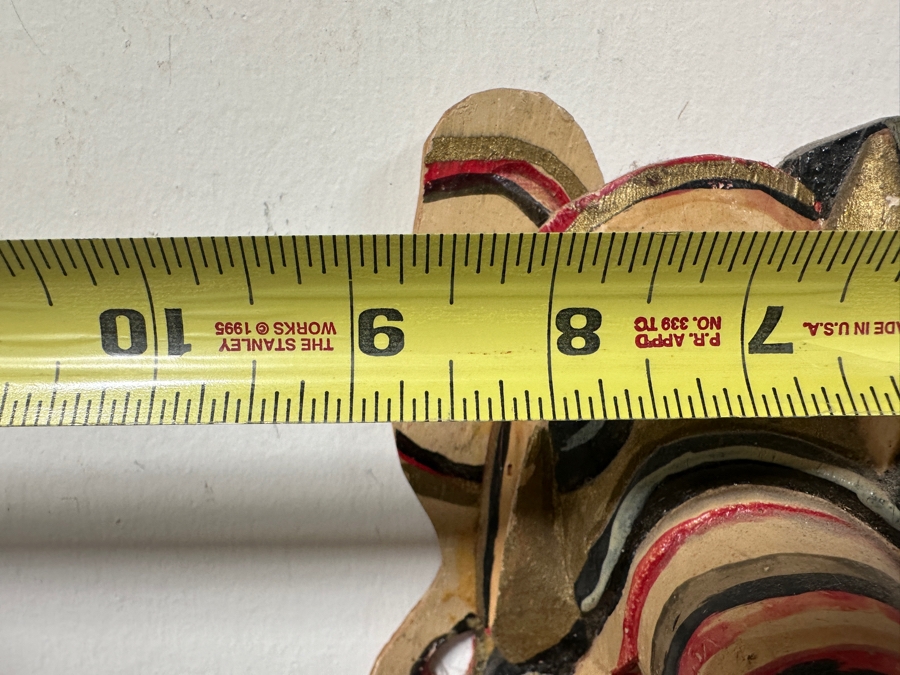 Vintage Rangda Balinese Indonesian Mask 9W X 24L [Photo 5]