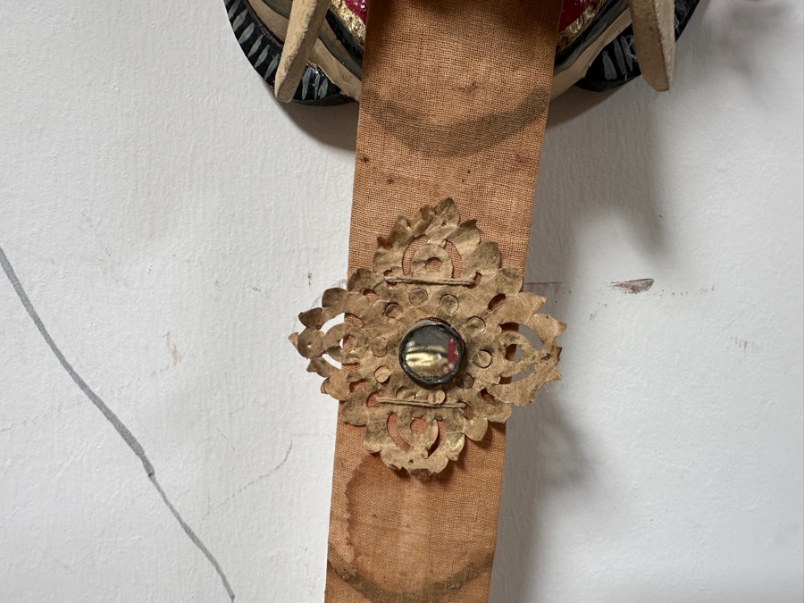 Vintage Rangda Balinese Indonesian Mask 9W X 24L [Photo 4]