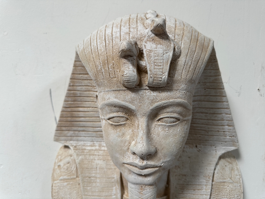 Tutankhamun Egyptian King Tut Wall Sculpture 17W X 21H X 6D [Photo 2]