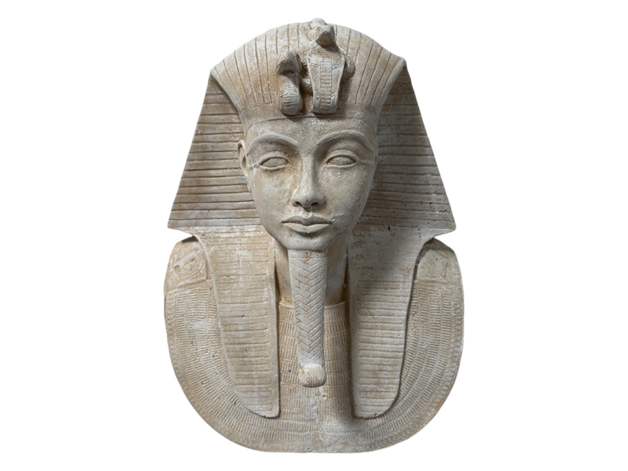Tutankhamun Egyptian King Tut Wall Sculpture 17W X 21H X 6D [Photo 1]