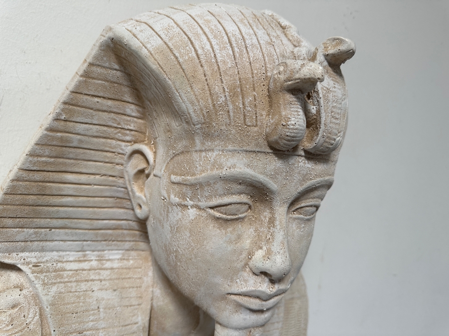 Tutankhamun Egyptian King Tut Wall Sculpture 17W X 21H X 6D [Photo 4]