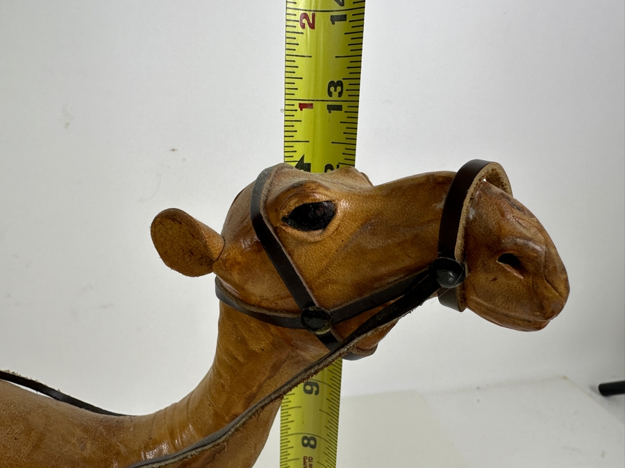 Vintage Leather Wrapped Dromedary Camel 12' [Photo 5]