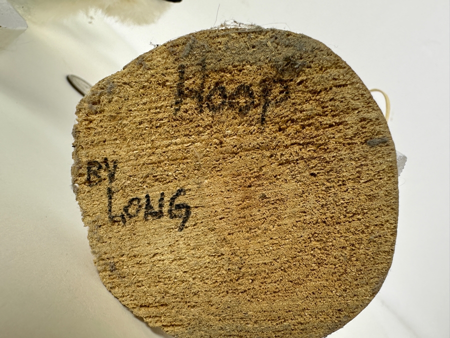 Pair Of Vintage Kachina Dolls: Navajo By S. Yazzie And Hoop By Long [Photo 10]