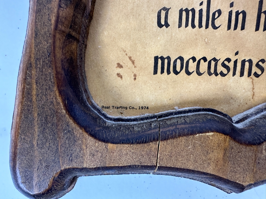 Indian Prayer Sign 8' x 10' [Photo 2]