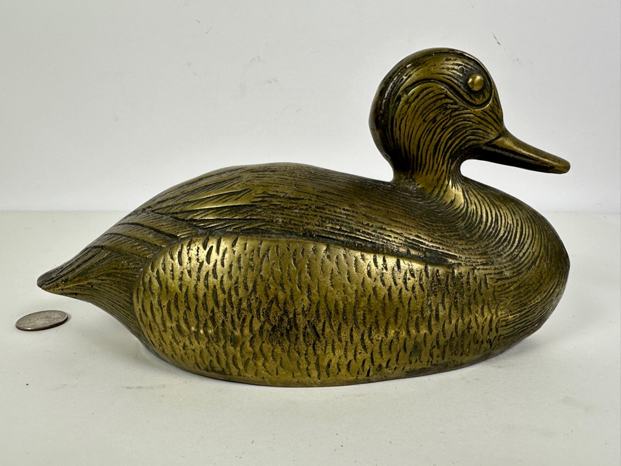 Brass Duck Figurine 10'W x 5'H [Photo 3]