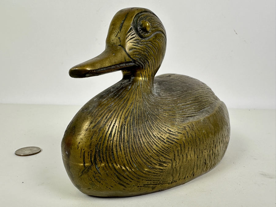 Brass Duck Figurine 10'W x 5'H [Photo 2]