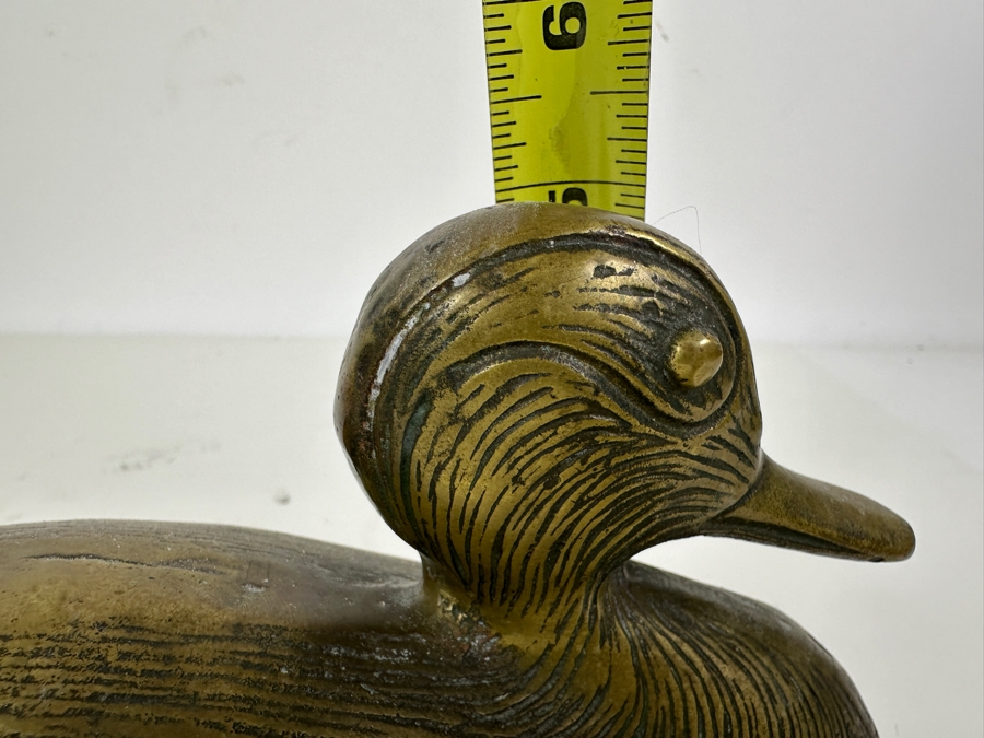 Brass Duck Figurine 10'W x 5'H [Photo 6]