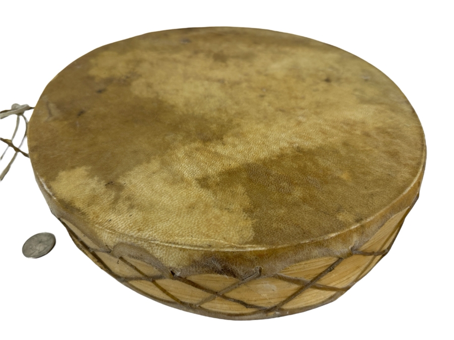 Handmade Rawhide Drum 12'W [Photo 1]
