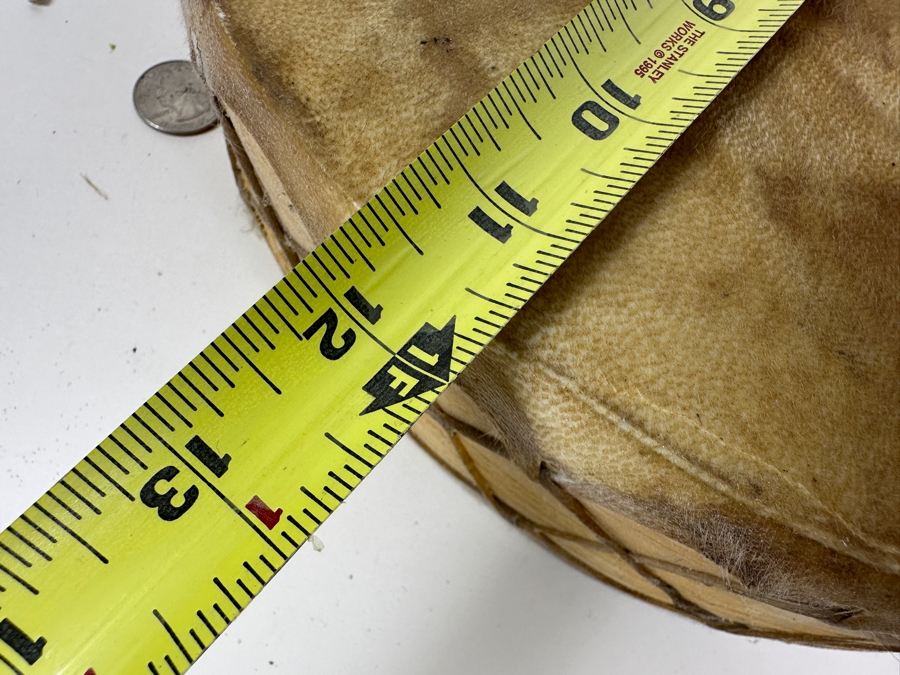 Handmade Rawhide Drum 12'W [Photo 7]