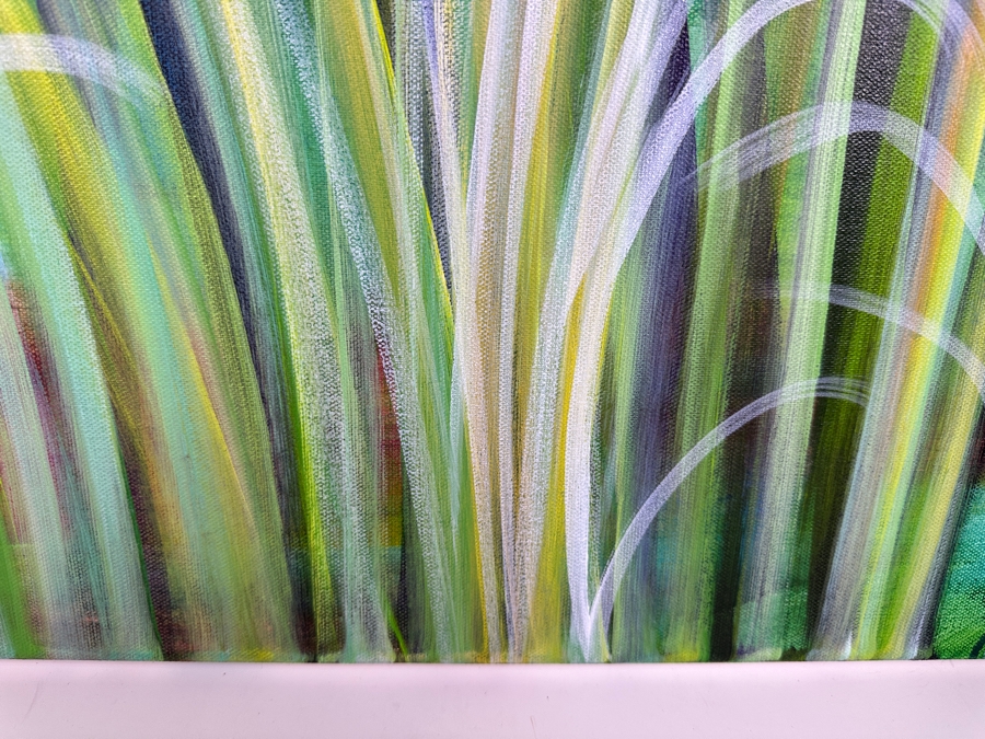 Gerrit Greve (1948-2024, Cardiff by the Sea, CA) Original Acrylic Painting on Canvas Unsigned 40 x 30 [Photo 4]