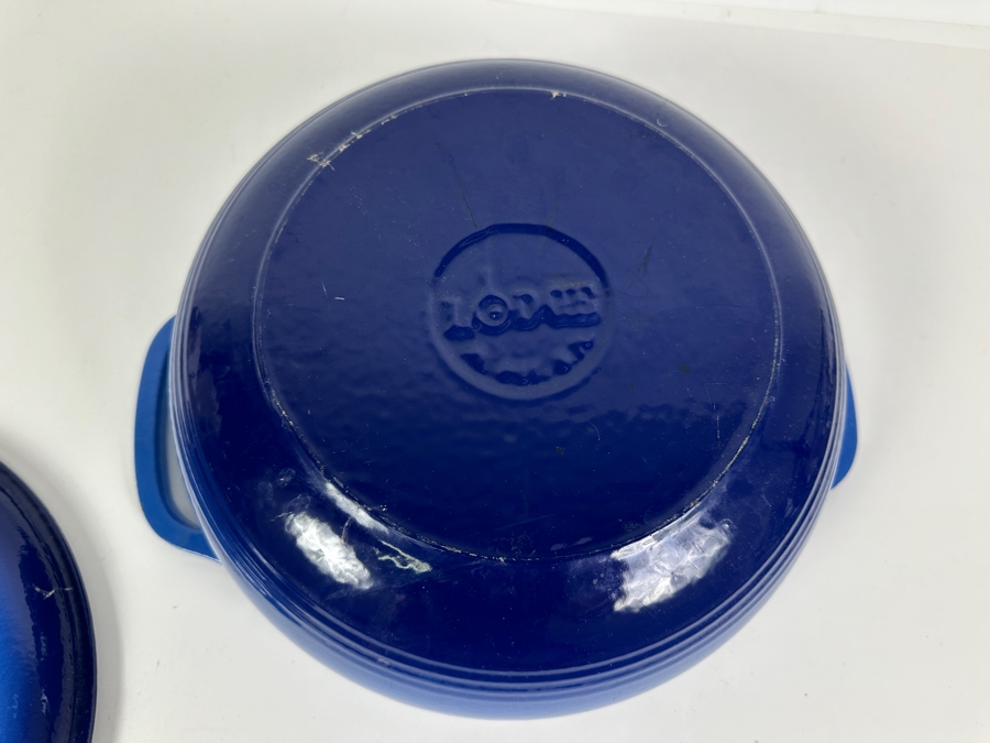 Lodge Enameled Cast Iron Dutch Oven with Lid 14'W x 7.5'H [Photo 4]