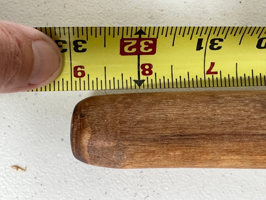 Native American Peace Pipe by Kapi of Arizona with Beading, Fur, Feathers and Antler 33'L [Photo 15]