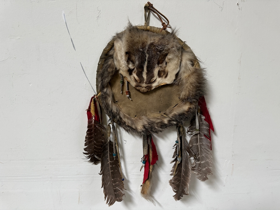 Just Added - Vintage Native American Mohawk Shield 12W X 21H Retails $125 [Photo 2]