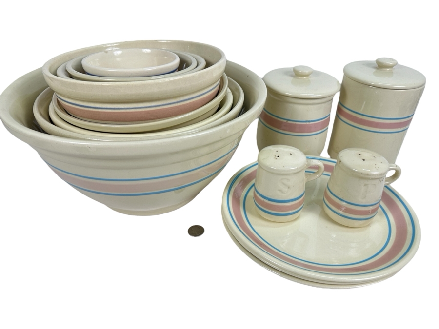 Collection of Vintage Nelson McCoy USA Pottery