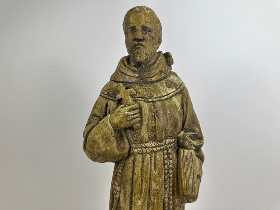 St. Francis Concrete Garden Statue 25'H - Very Heavy [Photo 2]
