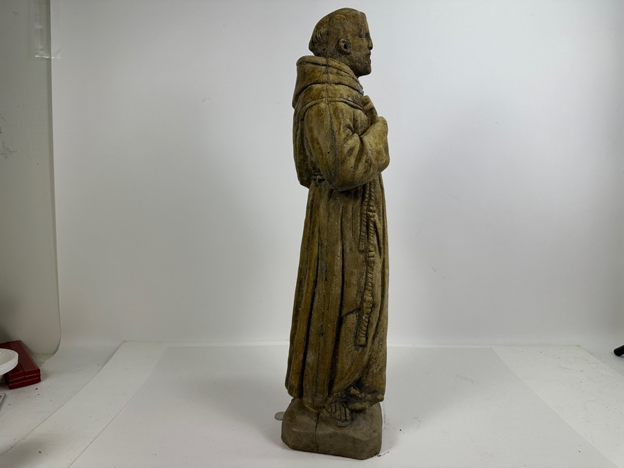 St. Francis Concrete Garden Statue 25'H - Very Heavy [Photo 3]