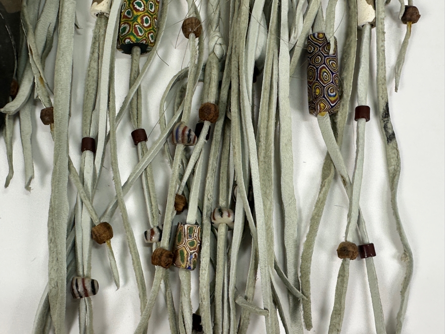 Just Added - Judy Light Feather Adams 'Desert Winds' Spirit Mask Yaquina Artist Signed On Back [Photo 10]