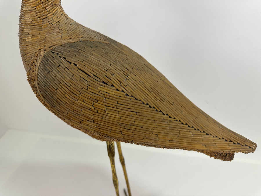 Just Added - Handmade Bird Sculpture 21H [Photo 6]