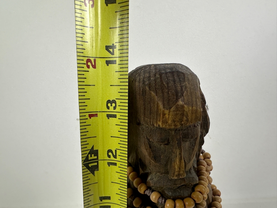 Wooden Hand-Carved Monk 14'H [Photo 9]