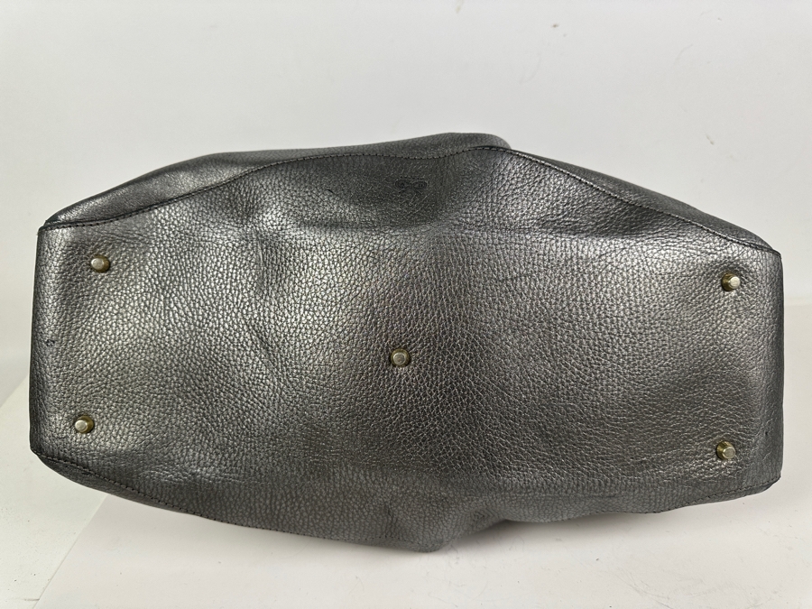 Anya Hindmarch Metallic Leather Handbag 16.5 x 7 x 9 [Photo 6]