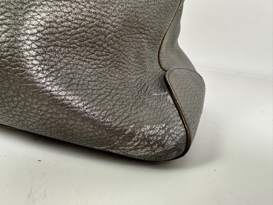 Anya Hindmarch Metallic Leather Handbag 16.5 x 7 x 9 [Photo 5]