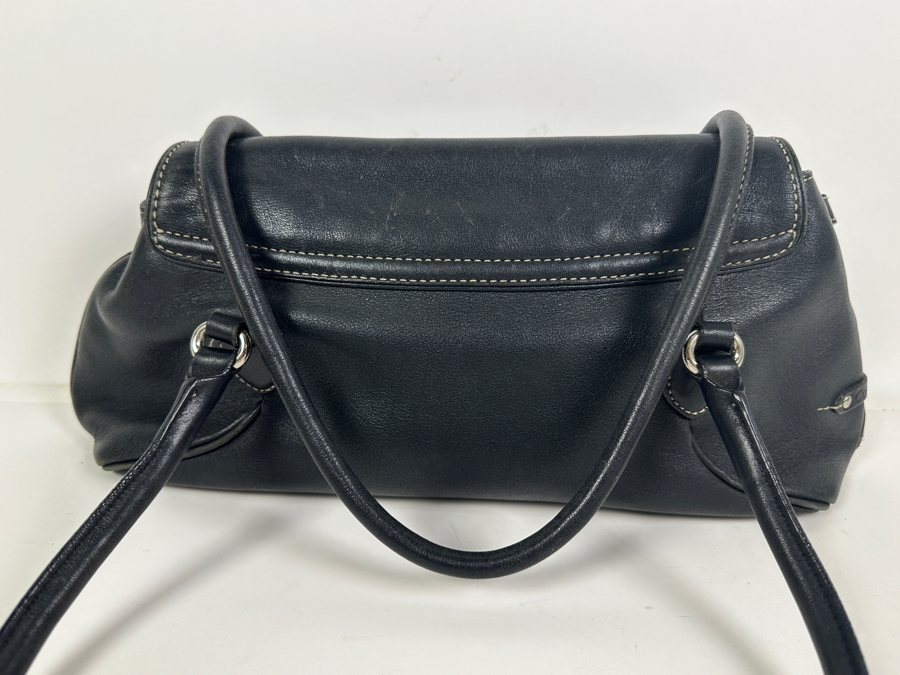 Cole Haan Black Leather Handbag 16'W x 5D x 7'H [Photo 3]
