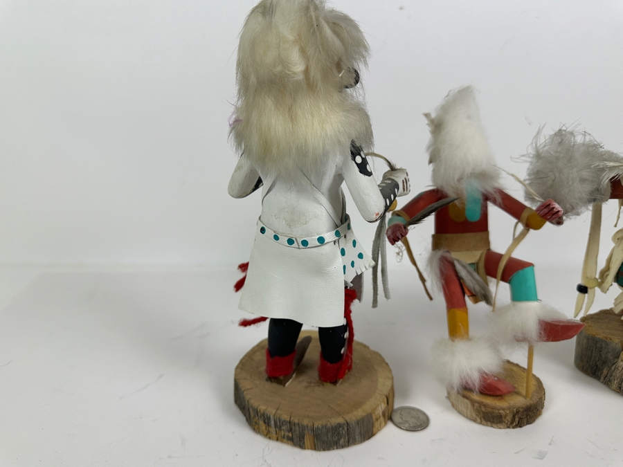Lot of (3) Small Signed Kachina Dolls [Photo 5]