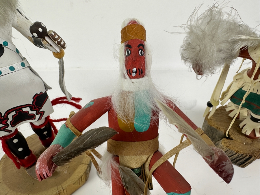 Lot of (3) Small Signed Kachina Dolls [Photo 9]