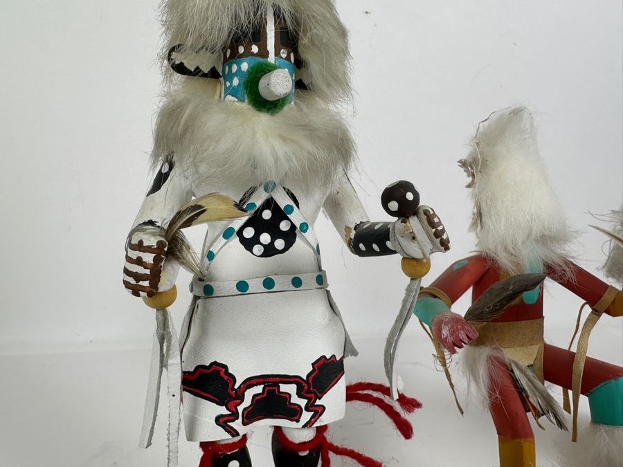 Lot of (3) Small Signed Kachina Dolls [Photo 4]