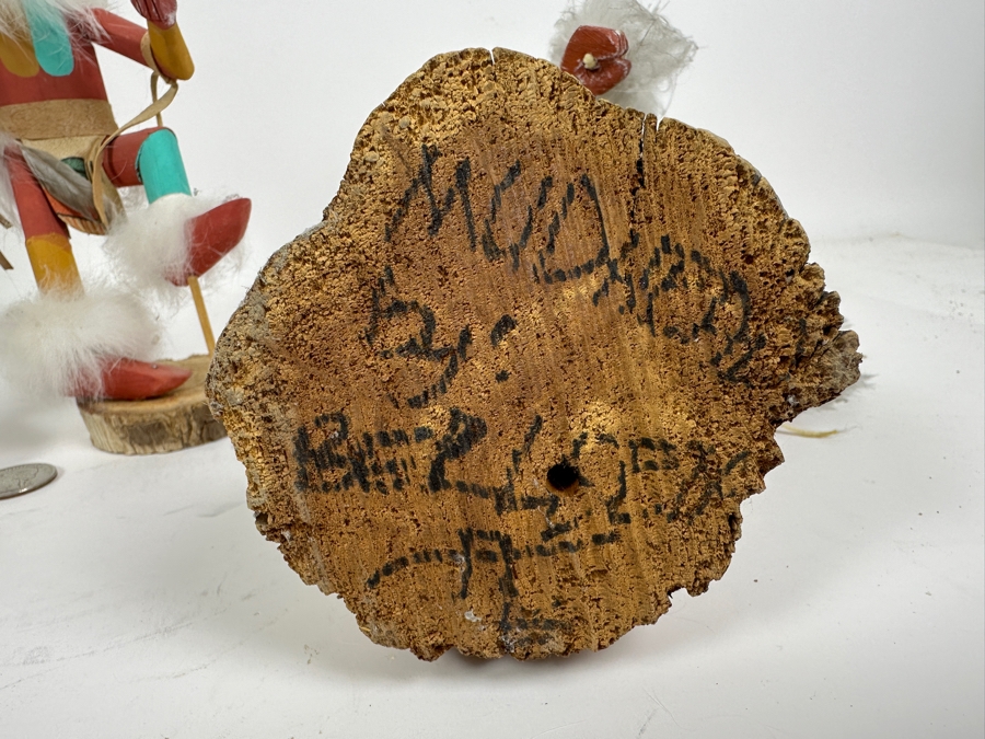 Lot of (3) Small Signed Kachina Dolls [Photo 14]