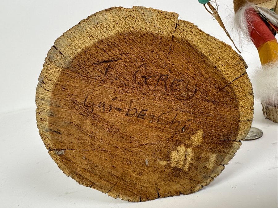 Lot of (3) Small Signed Kachina Dolls [Photo 6]