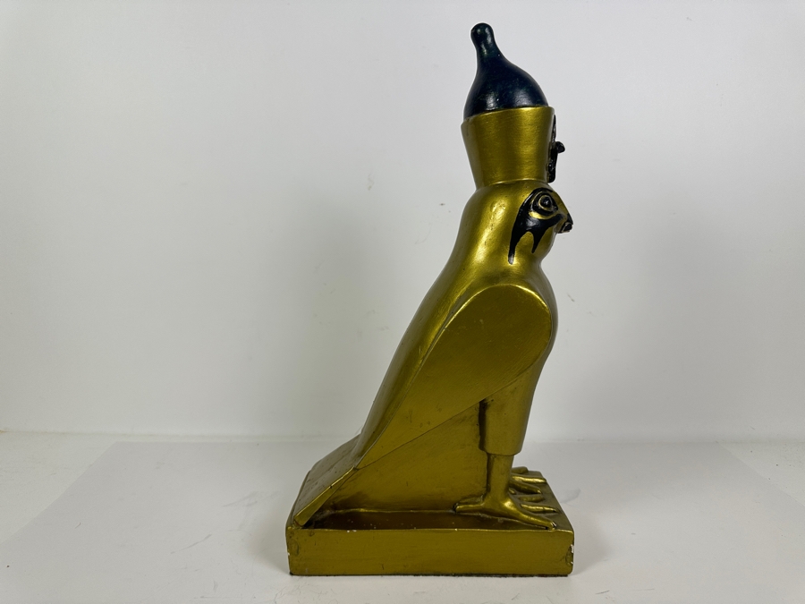 Vintage 1978 Horus Falcon Statue By Lloyd Bryan 4'W x 8.5'D x 16.5H [Photo 7]