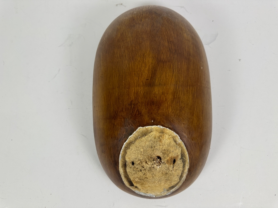 Modernist Carved Wood Buddha  [Photo 4]