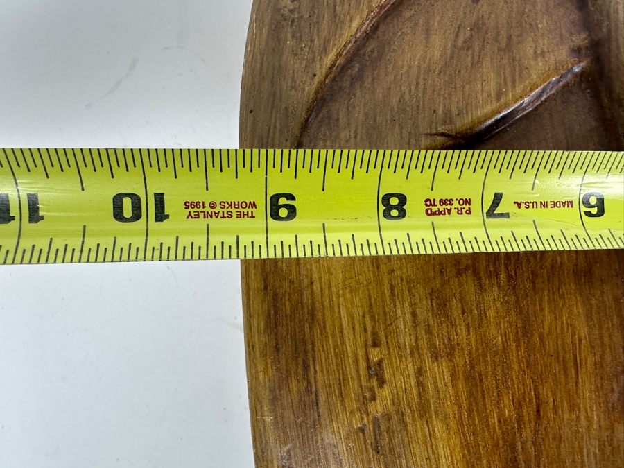 Modernist Carved Wood Buddha  [Photo 5]