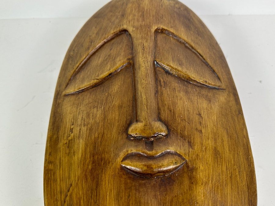 Modernist Carved Wood Buddha  [Photo 2]